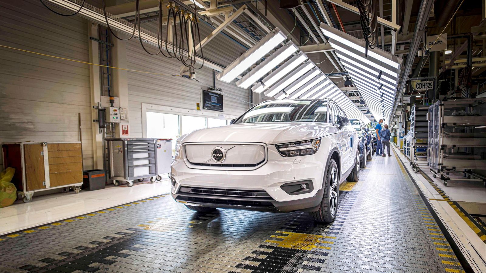 Está previsto que los primeros Volvo XC40 Recharge se entreguen a los clientes europeos este mismo mes.