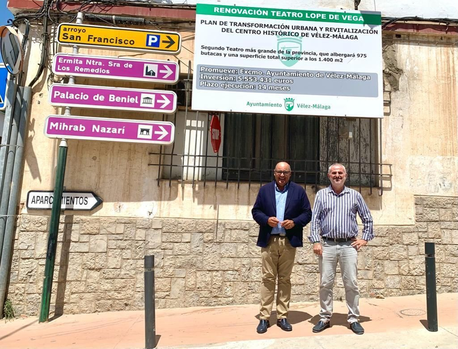 Presentación de la rehabilitación integral del teatro Lope de Vega