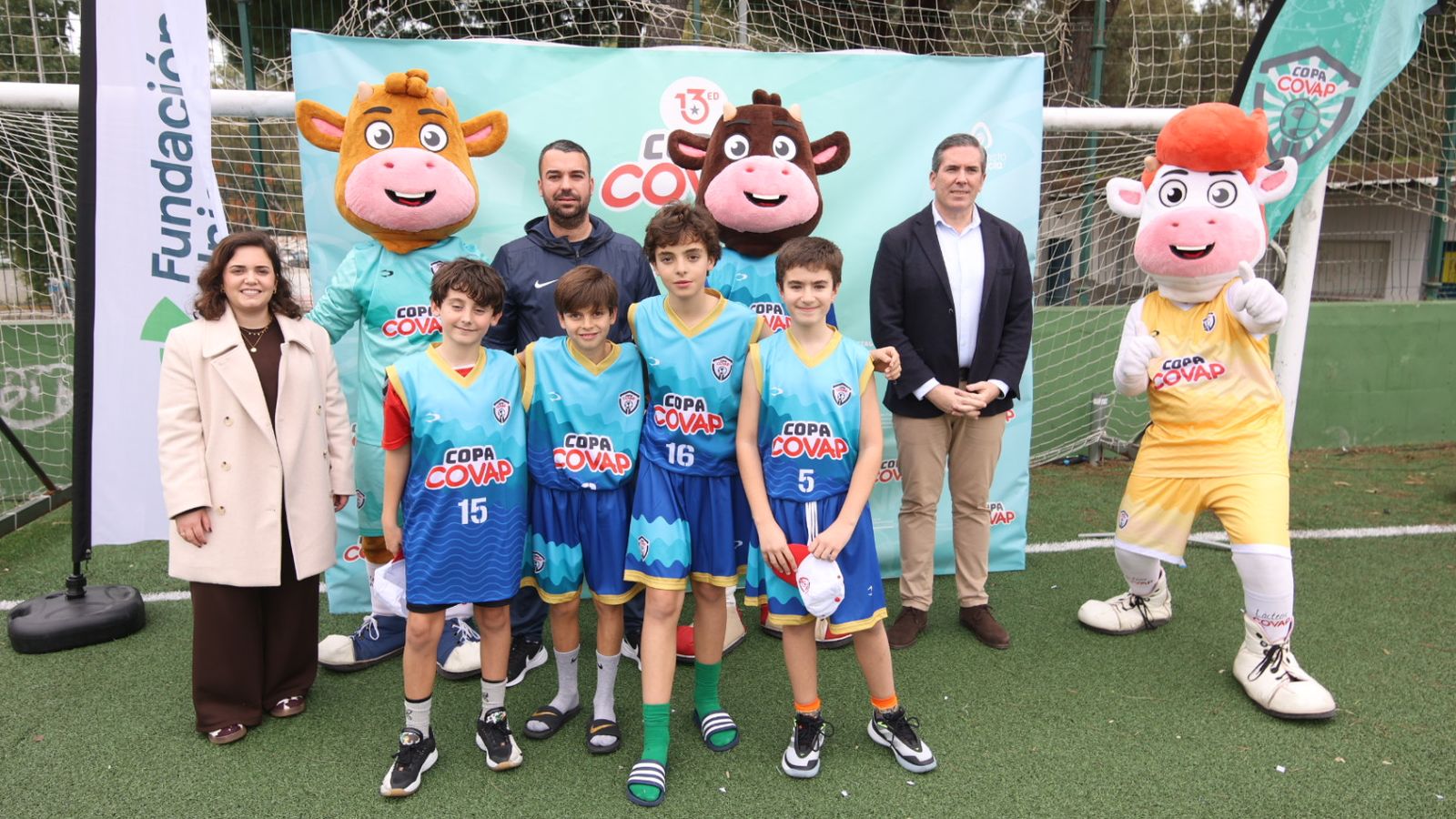 CD San Felipe Neri 2014 B, equipo ganador masculino en la categoría 3x3