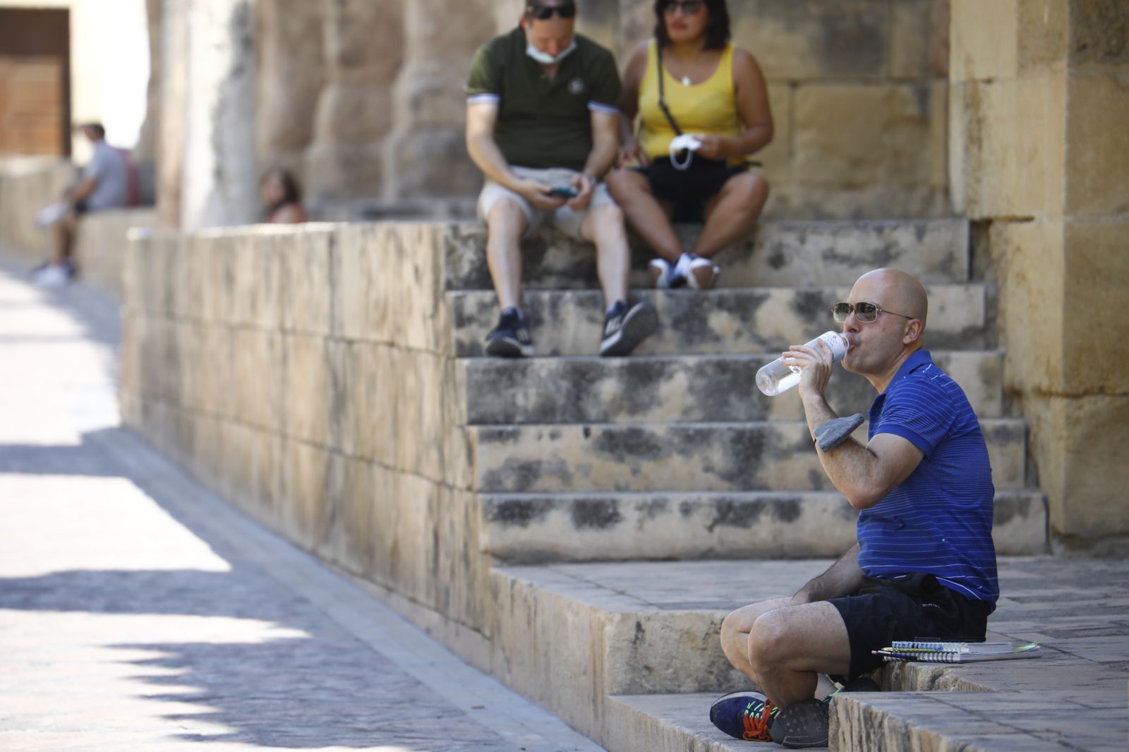 Un domingo en Córdoba en alerta naranja por calor, en imágenes