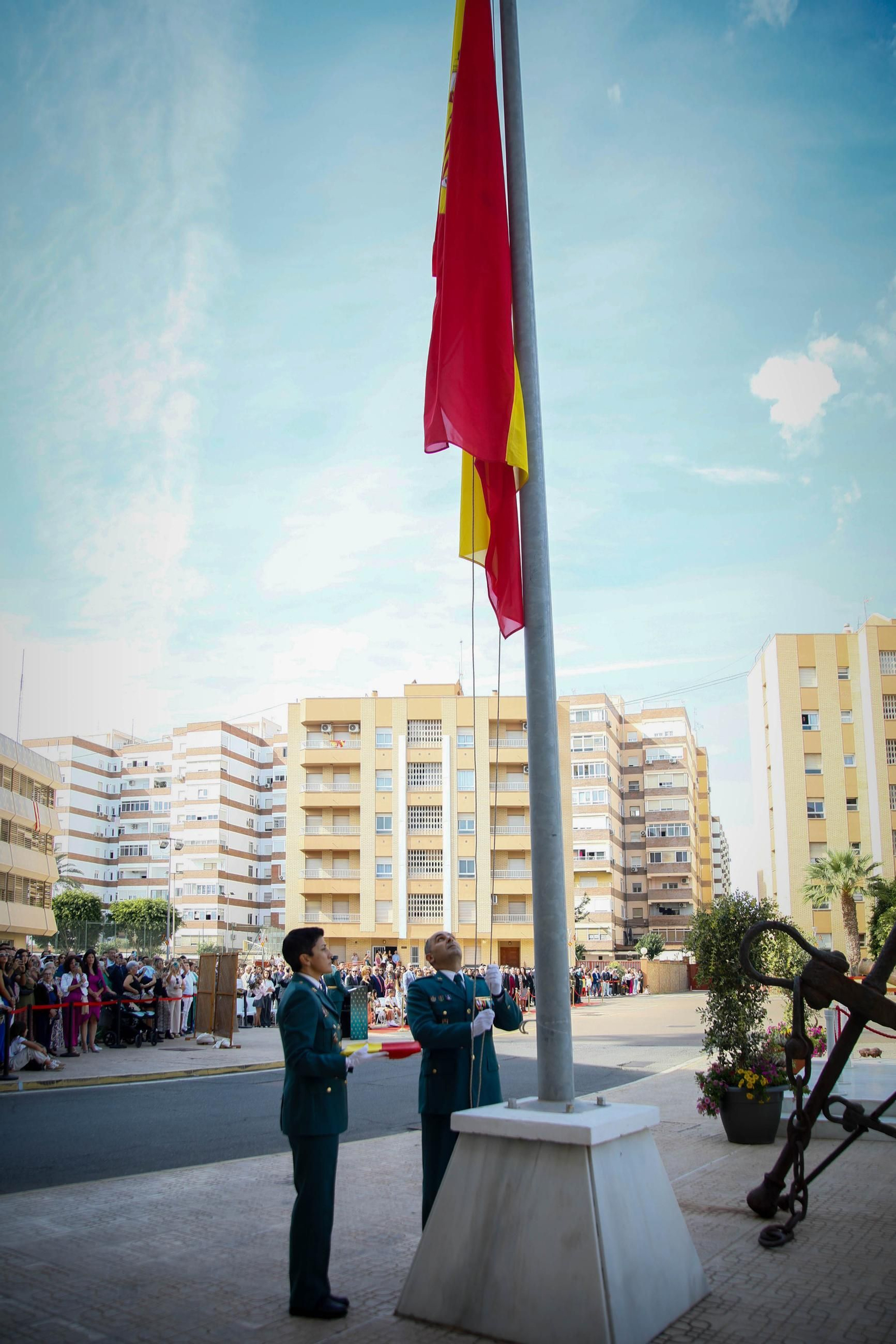 Los actos de la Guardia Civil en honor a la Virgen del Pilar, en imágenes