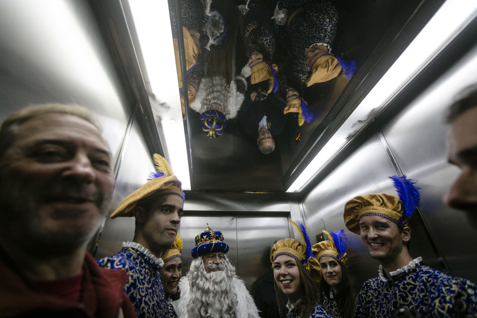 Imágenes de la intensa mañana de los Reyes Magos en Cádiz