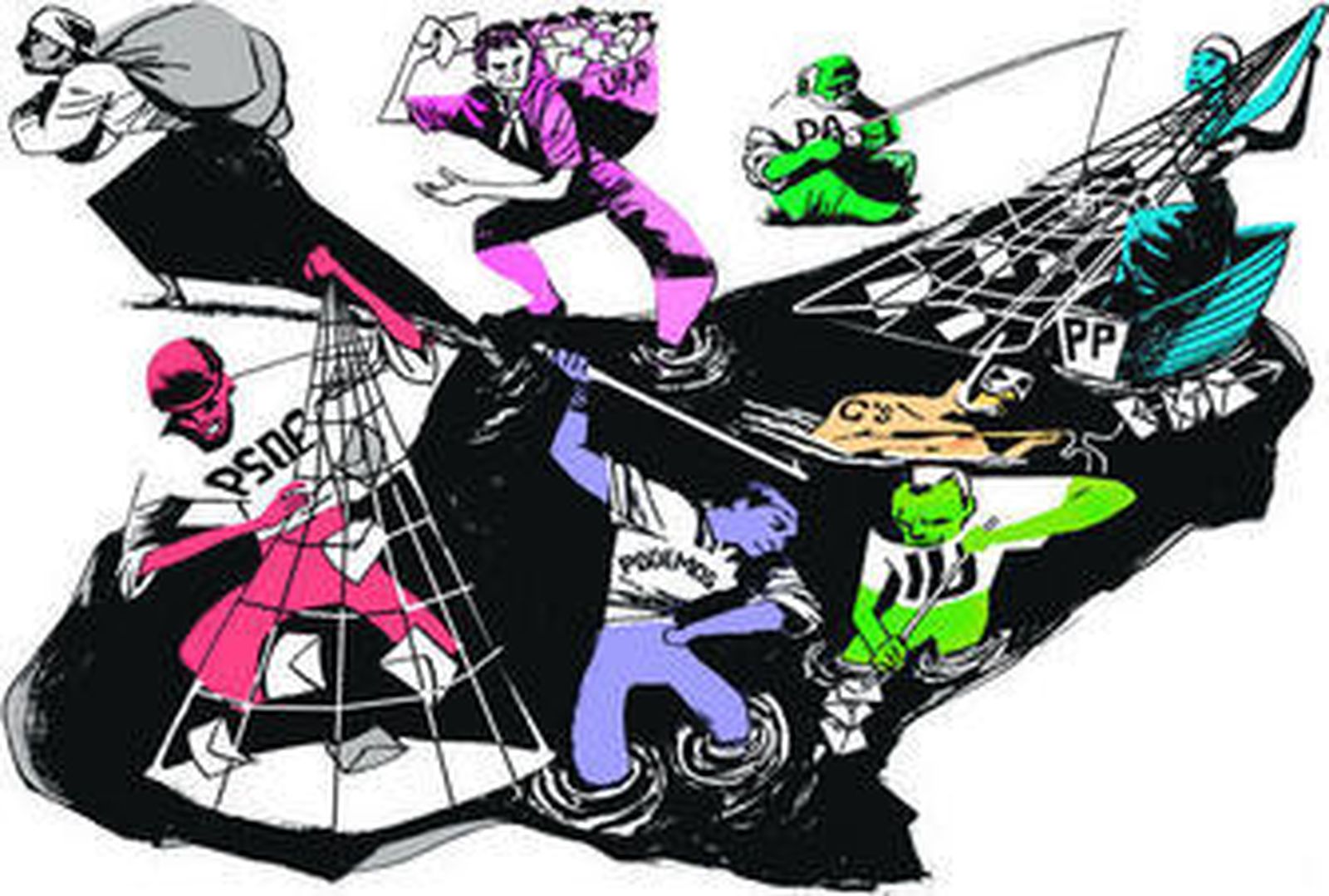 ¿A quién pide el voto tu partido...?