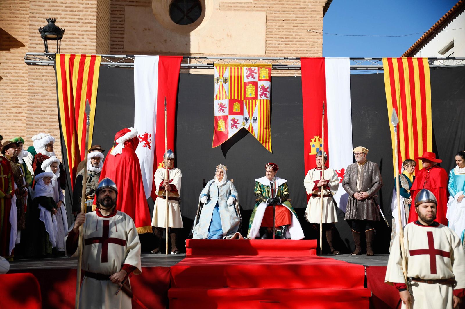 La Recreación de la Pernoctación de los Reyes Católicos en Fiñana, en imágenes