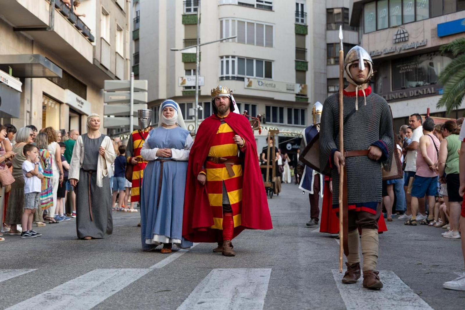Desfile conmemorativo por el 1.200 aniversario de la capitalidad de Jaén