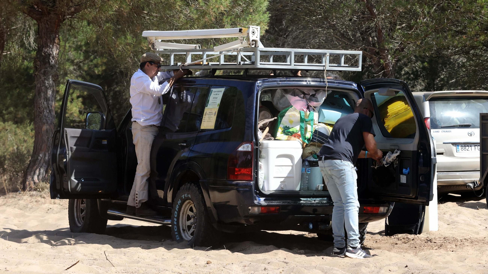 Jueves de camino de la Hdad de Jerez por el Coto Doñana