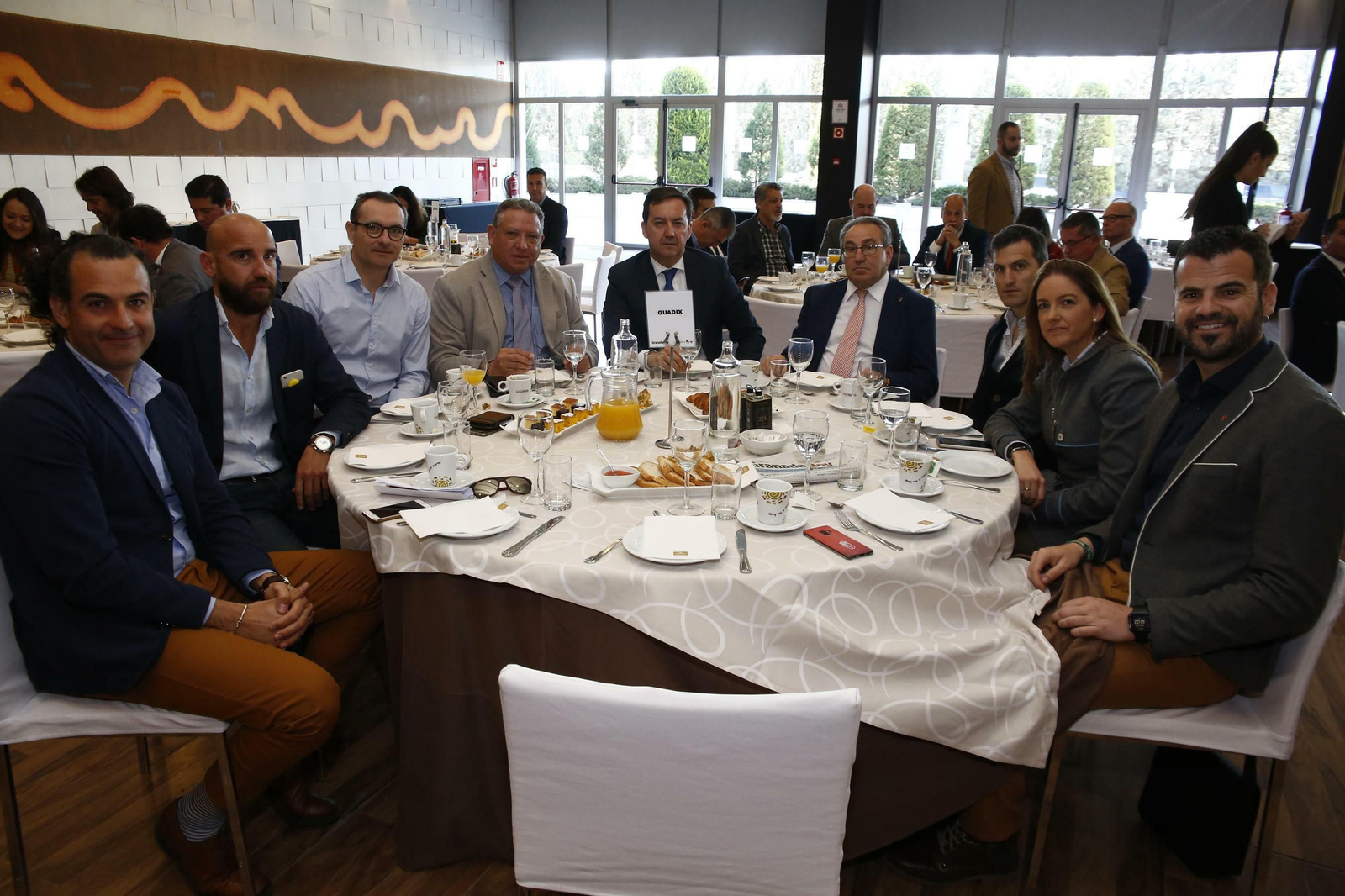José Ángel Espejo, Eduardo Cara, Daniel Carrión, Juan Carlos Rodríguez, Antonio Fernández, José Macanás, Jesús Fernández, Lorena Fernández y Chus Fernández.