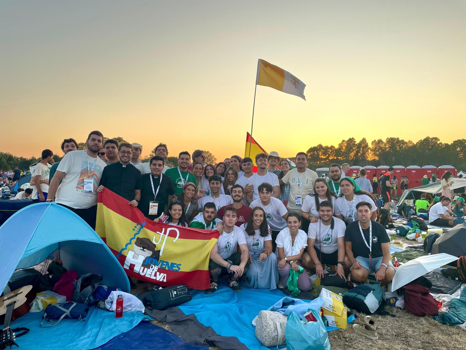 Los jóvenes de Huelva se trasladan a Roma para encontrarse con el Papa León XIV en el año del Jubileo.