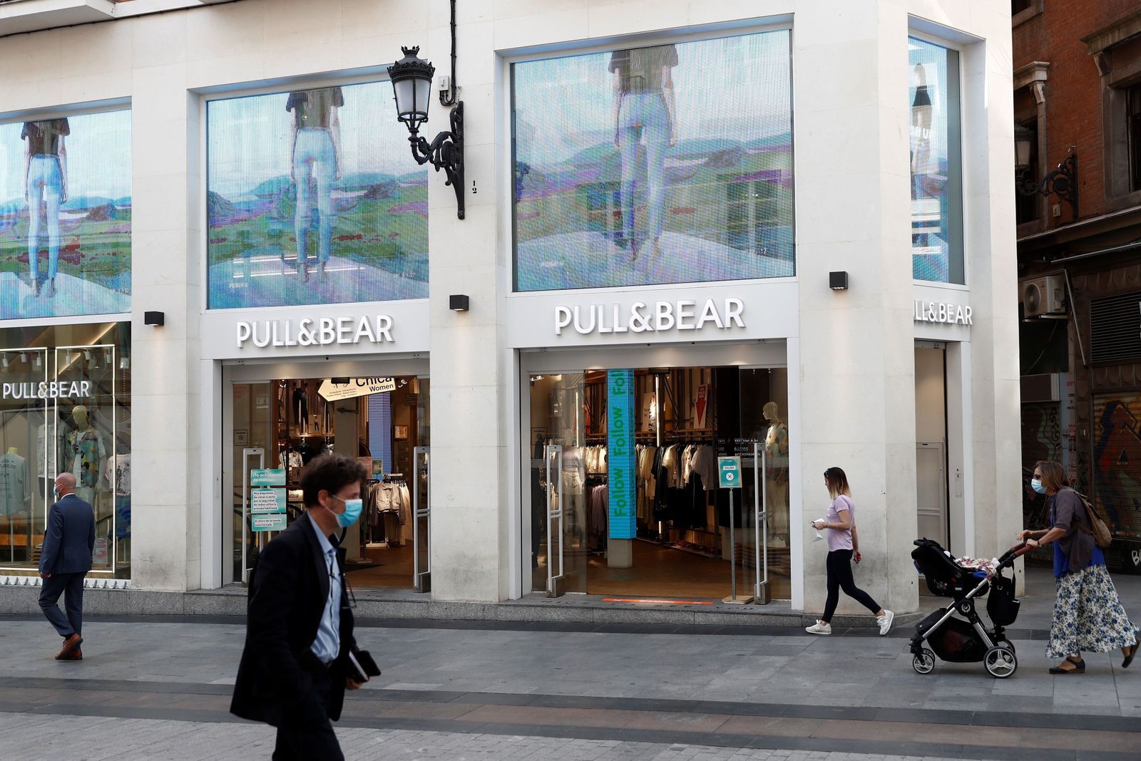 Establecimiento de Inditex en Madrid