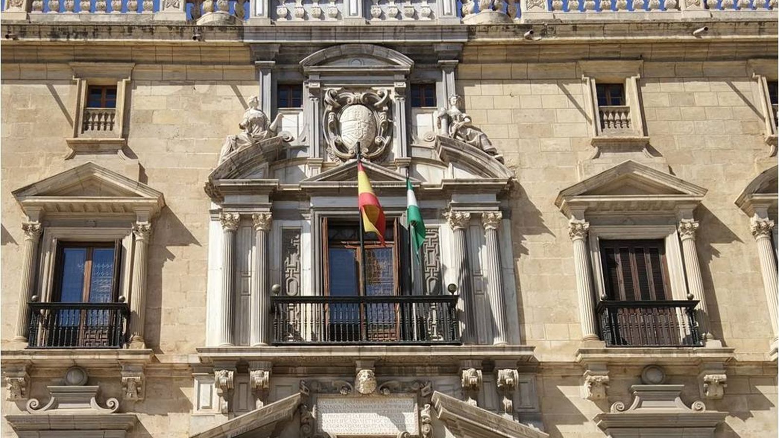 Portada de la Chancillería de Granada.