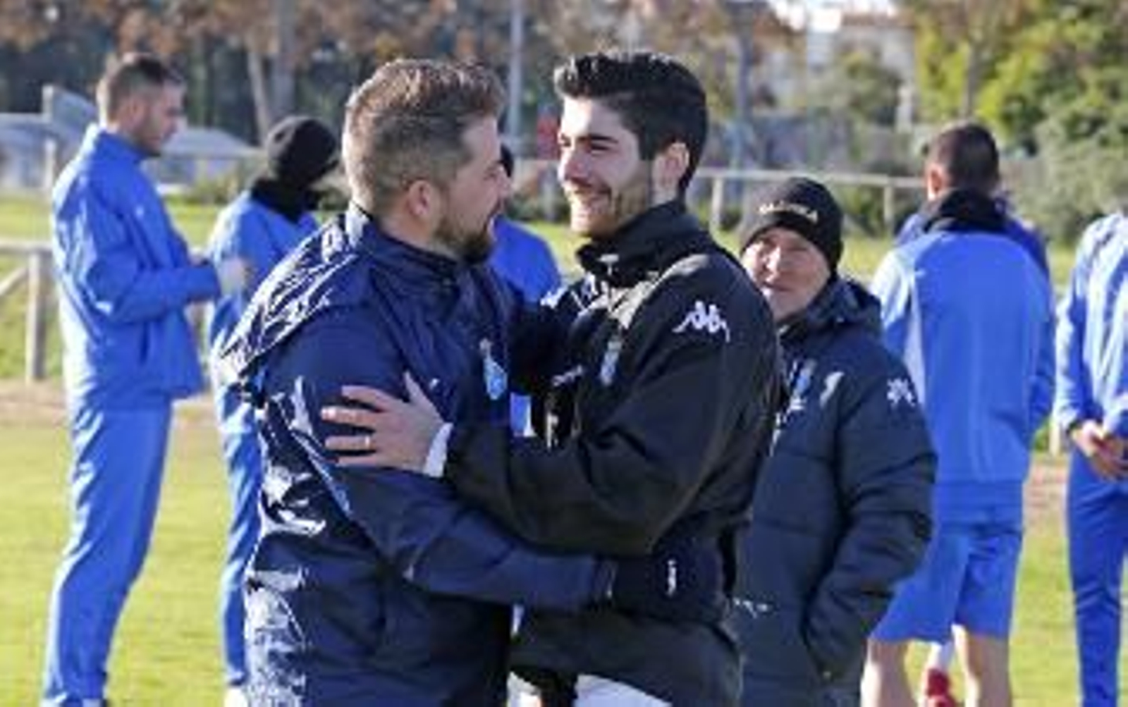 Nico ya entrena a las órdenes de Mendoza Nico ya entrena a las órdenes de Mendoza