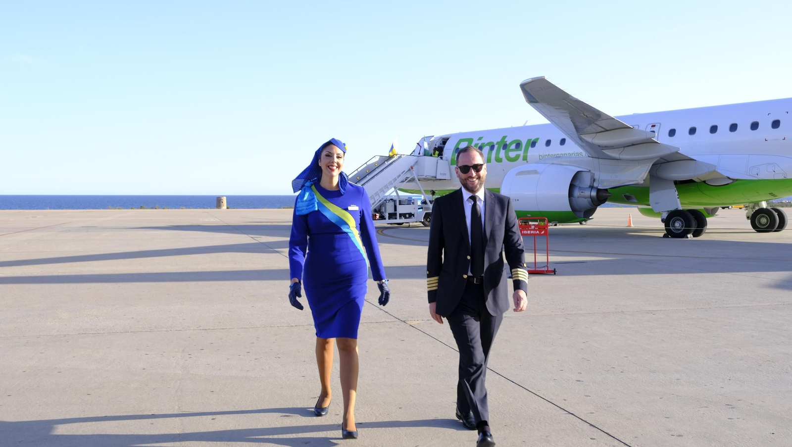 La compañía canaria Binter llega a Almería para quedarse, en imágenes