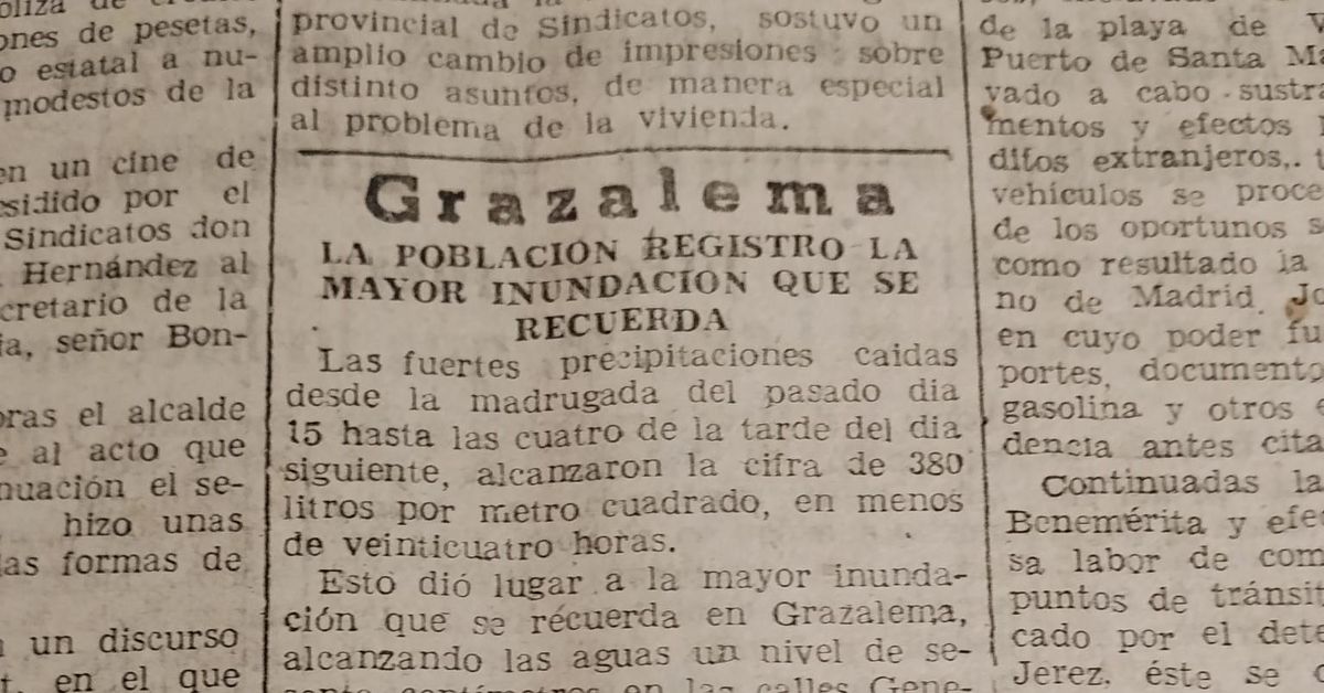 Grazalema acumula 4.473 litros por metro cuadrado en lo que va de año hidrológico
