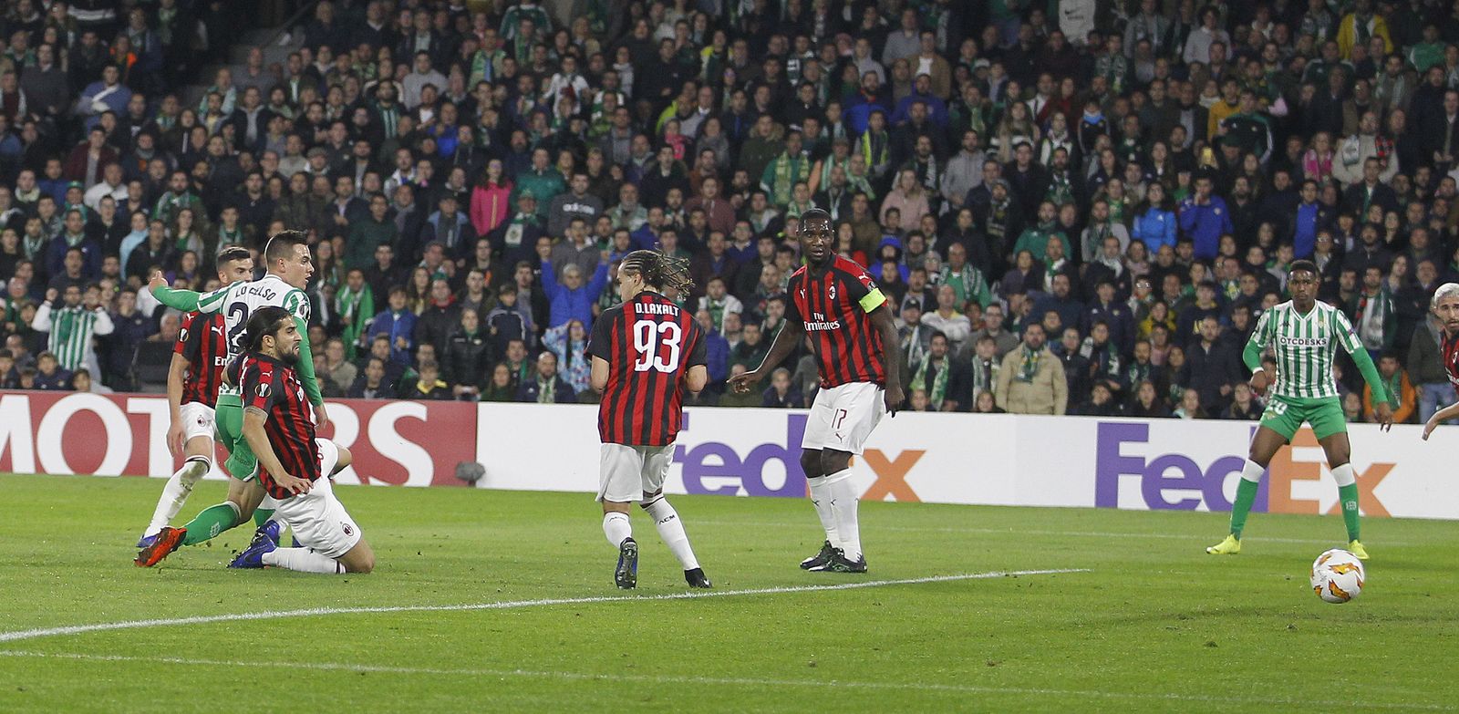 El Betis-Milan, en imágenes