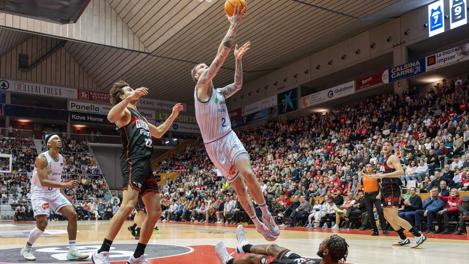 Girona-Unicaja, en fotos