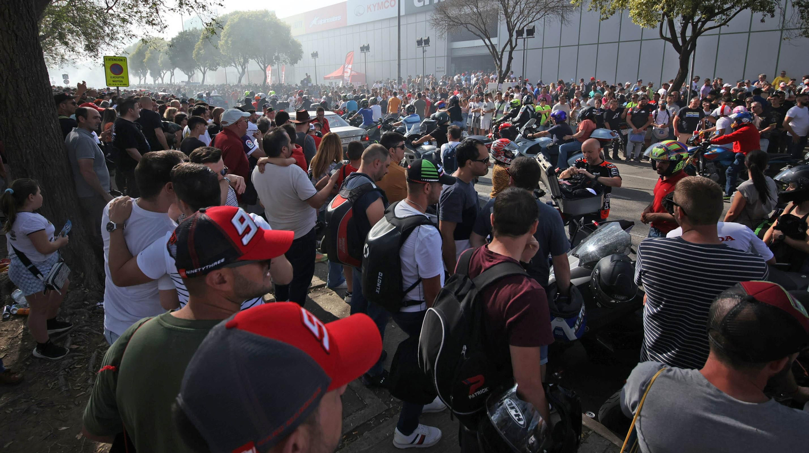 Gran ambiente motero en todo Jerez