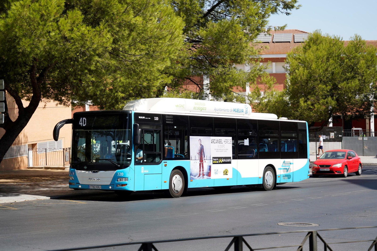 Autobuses de Emtusa en Huelva.