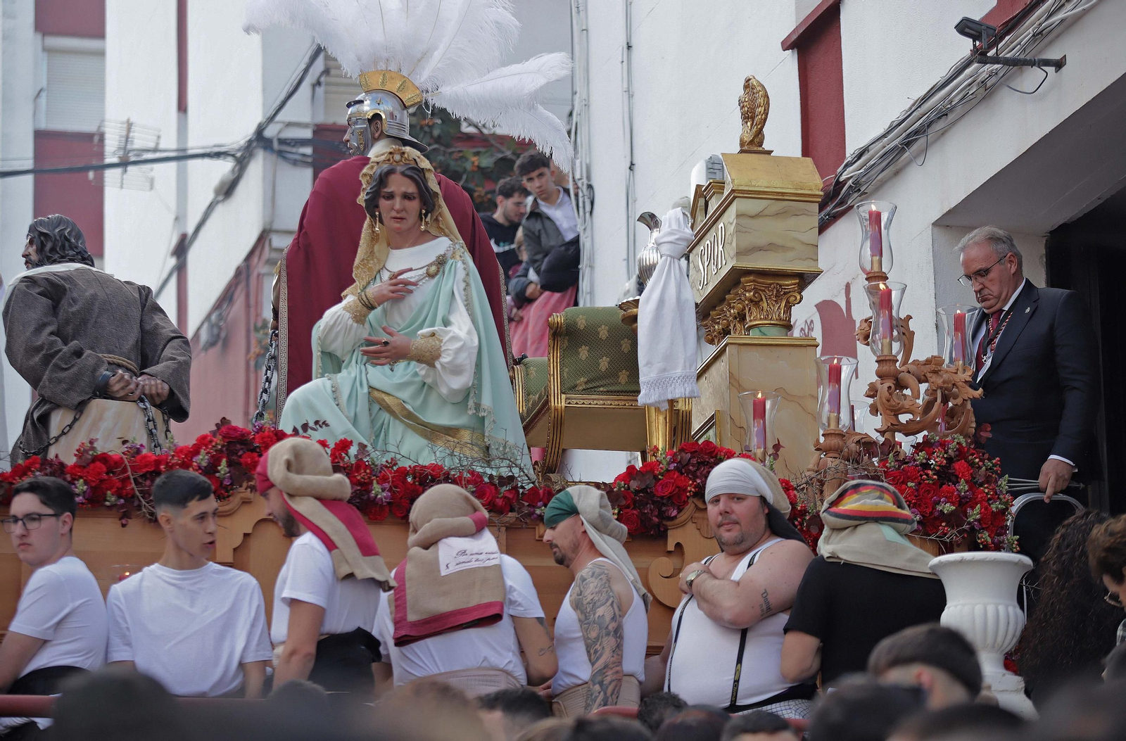 Fotos del Miércoles Santo en Algeciras: Ecce Homo y Buena Muerte