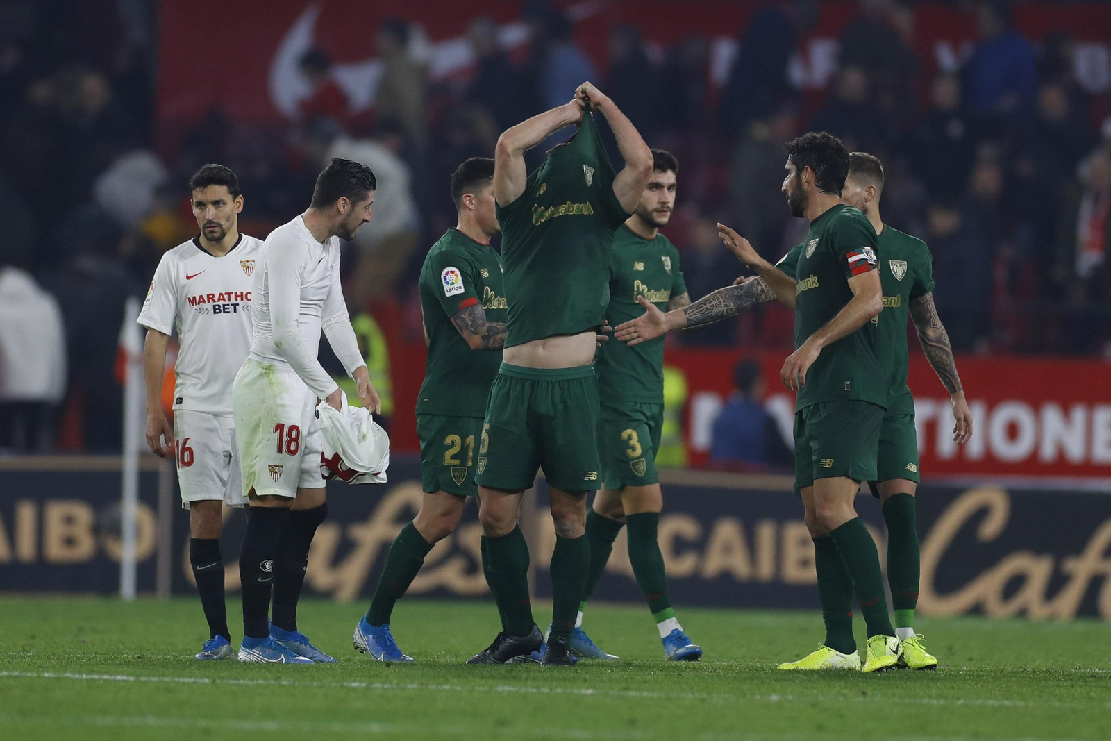 Las imágenes del Sevilla fc-Athletic de Bilbao