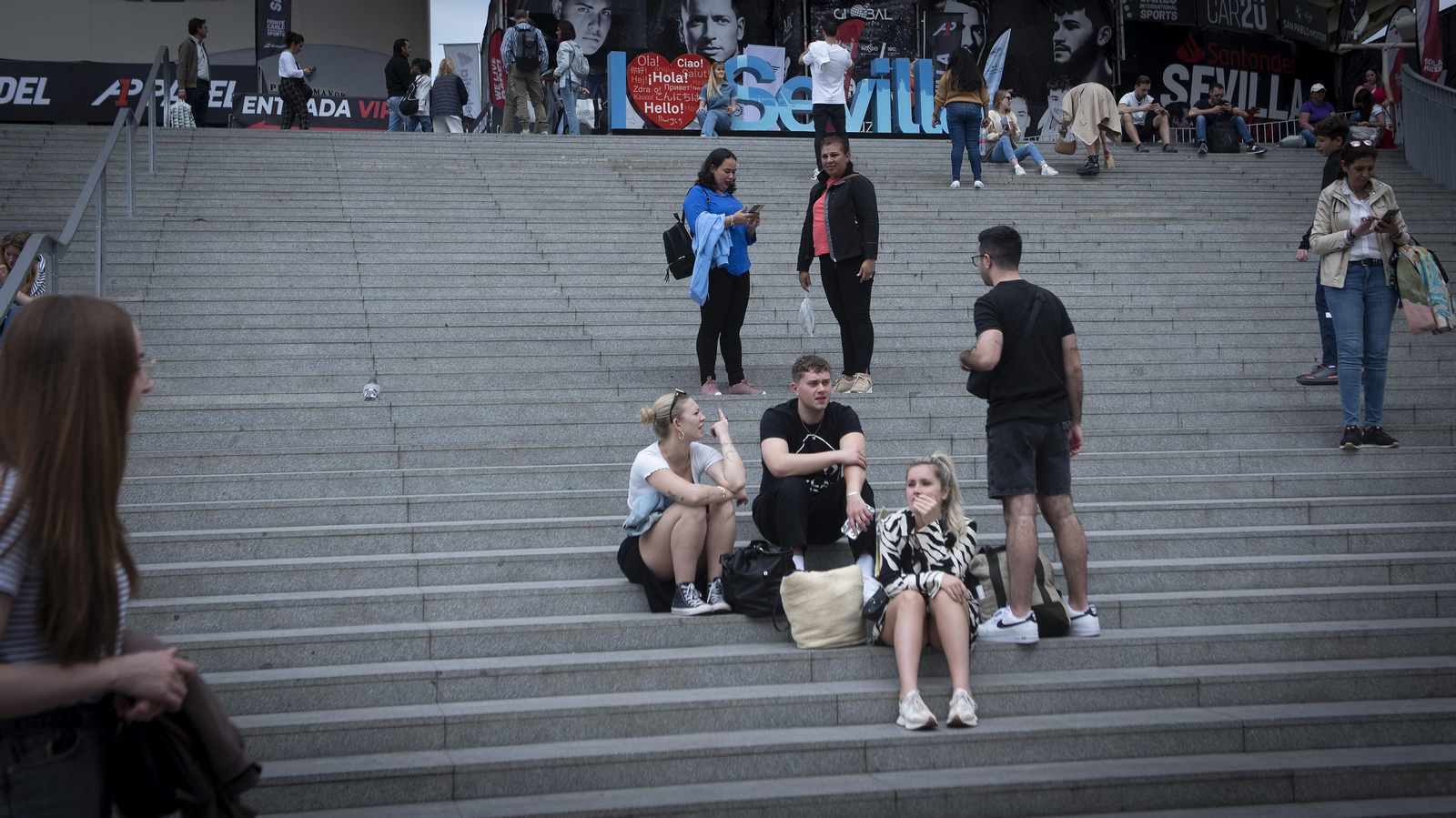 Imágenes de un fin de semana casi primaveral en Sevilla