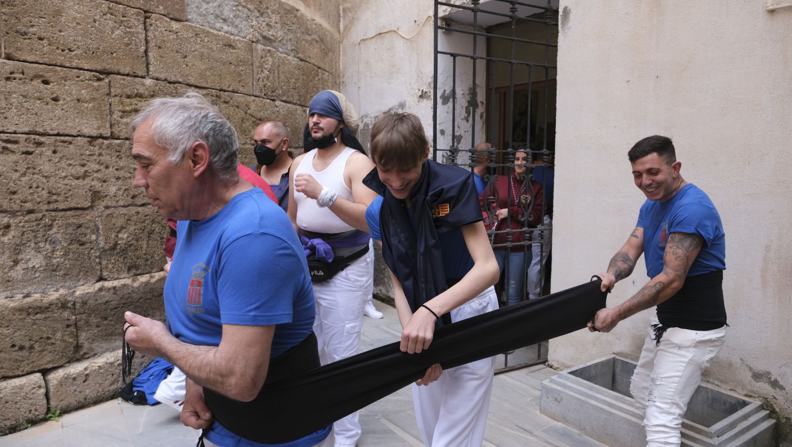 Procesión de Prendimiento en Almería, en imágenes