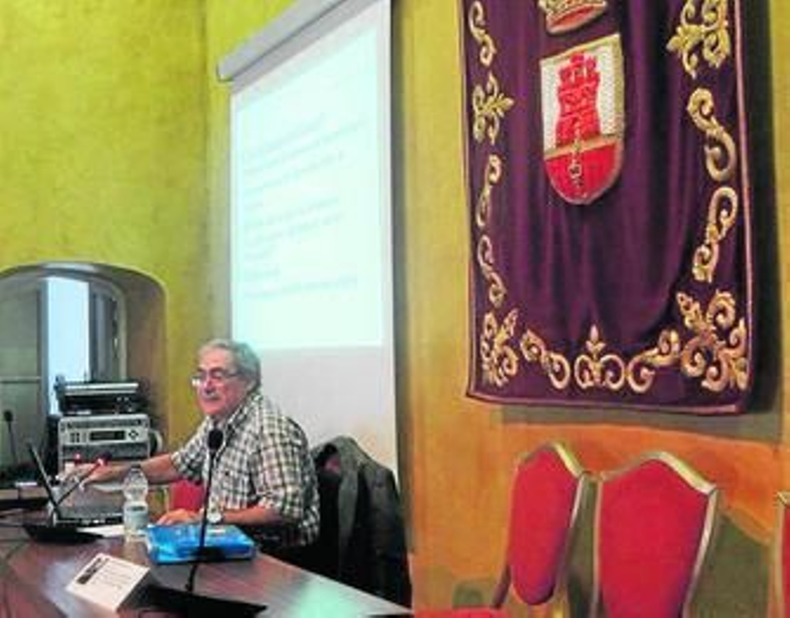 Imagen de una de las ponencias del seminario en su última jornada.