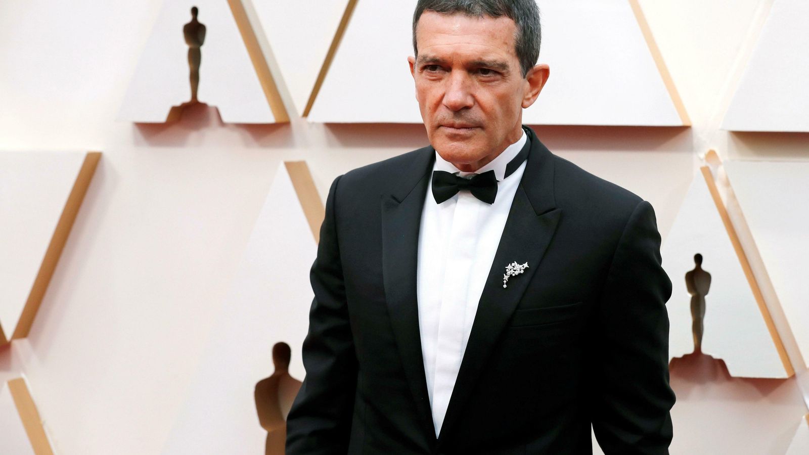 Antonio Banderas, a la llegada a los premios.