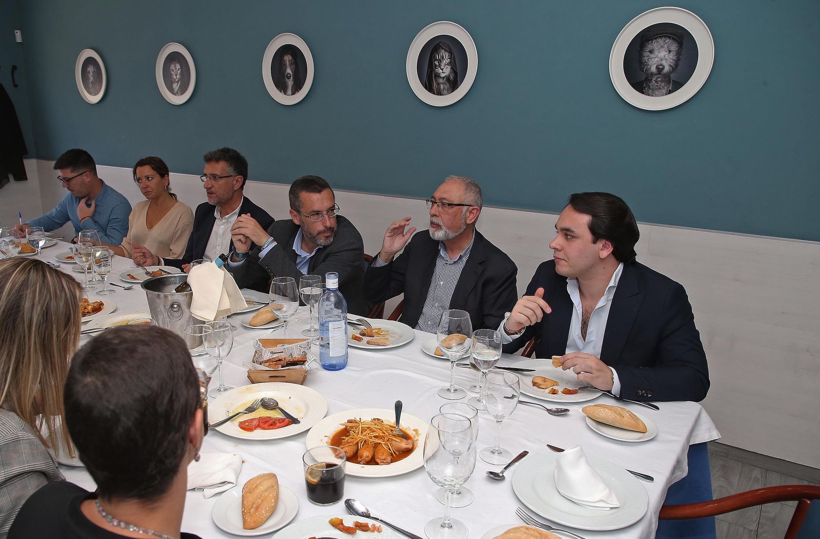 Fotos de la tertulia cofrade de Europa Sur en La Línea 2023