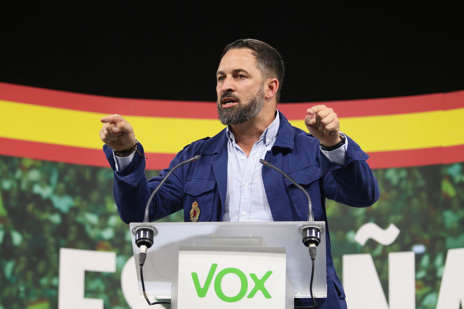 Santiago Abascal, presidente de VOX.