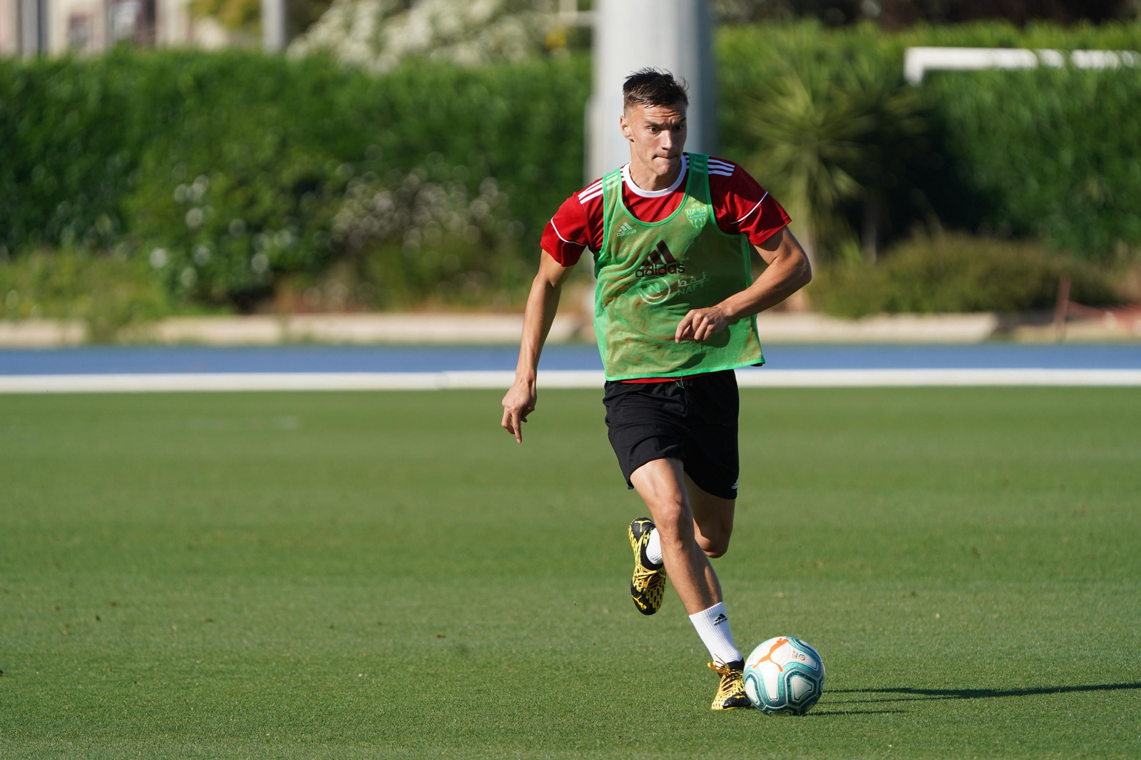 Entrenamiento matutino de la UDA (jueves 4)