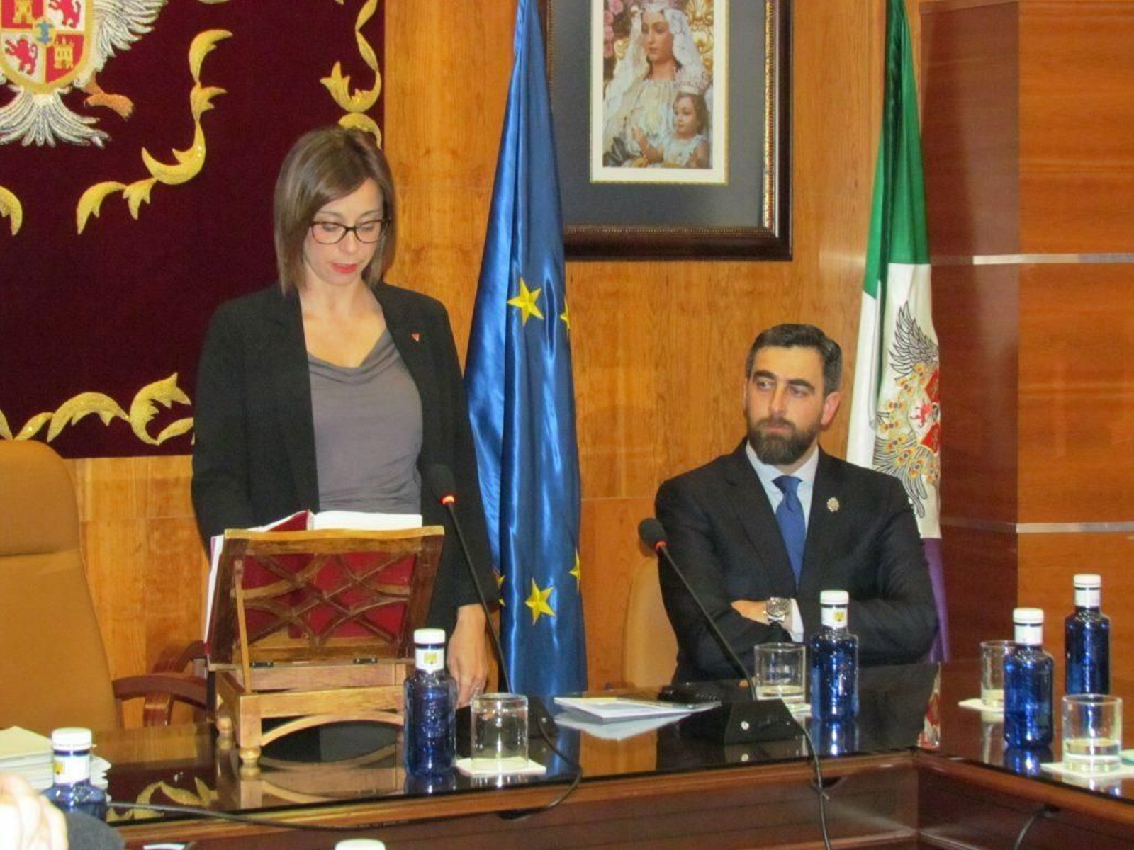 Toma de posesión de la nueva alcaldesa de Alhaurín el Grande.