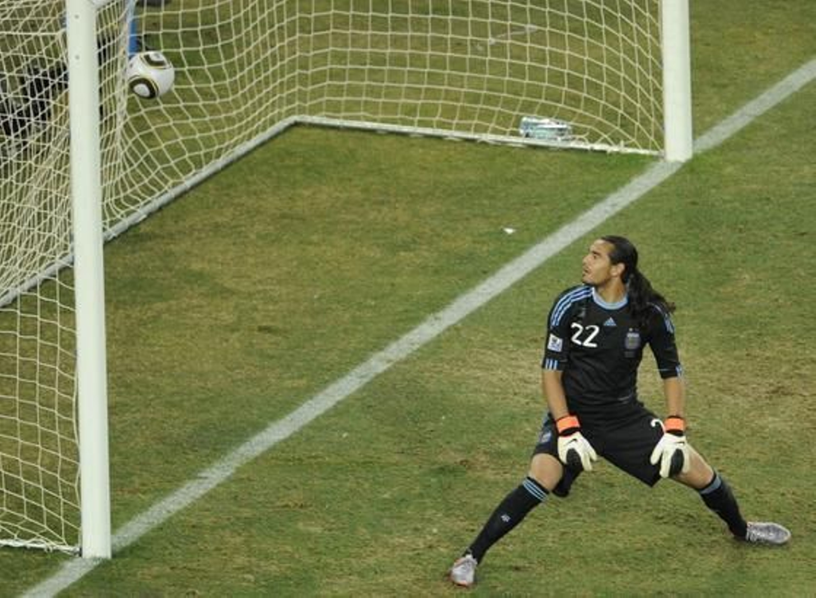 Argentina se medirá en cuartos de final a Alemania tras derrotar a México en octavos. / AFP