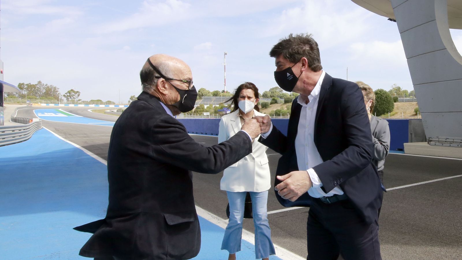 Presentación del G.P. de España en el Circuito de Jerez - Ángel Nieto