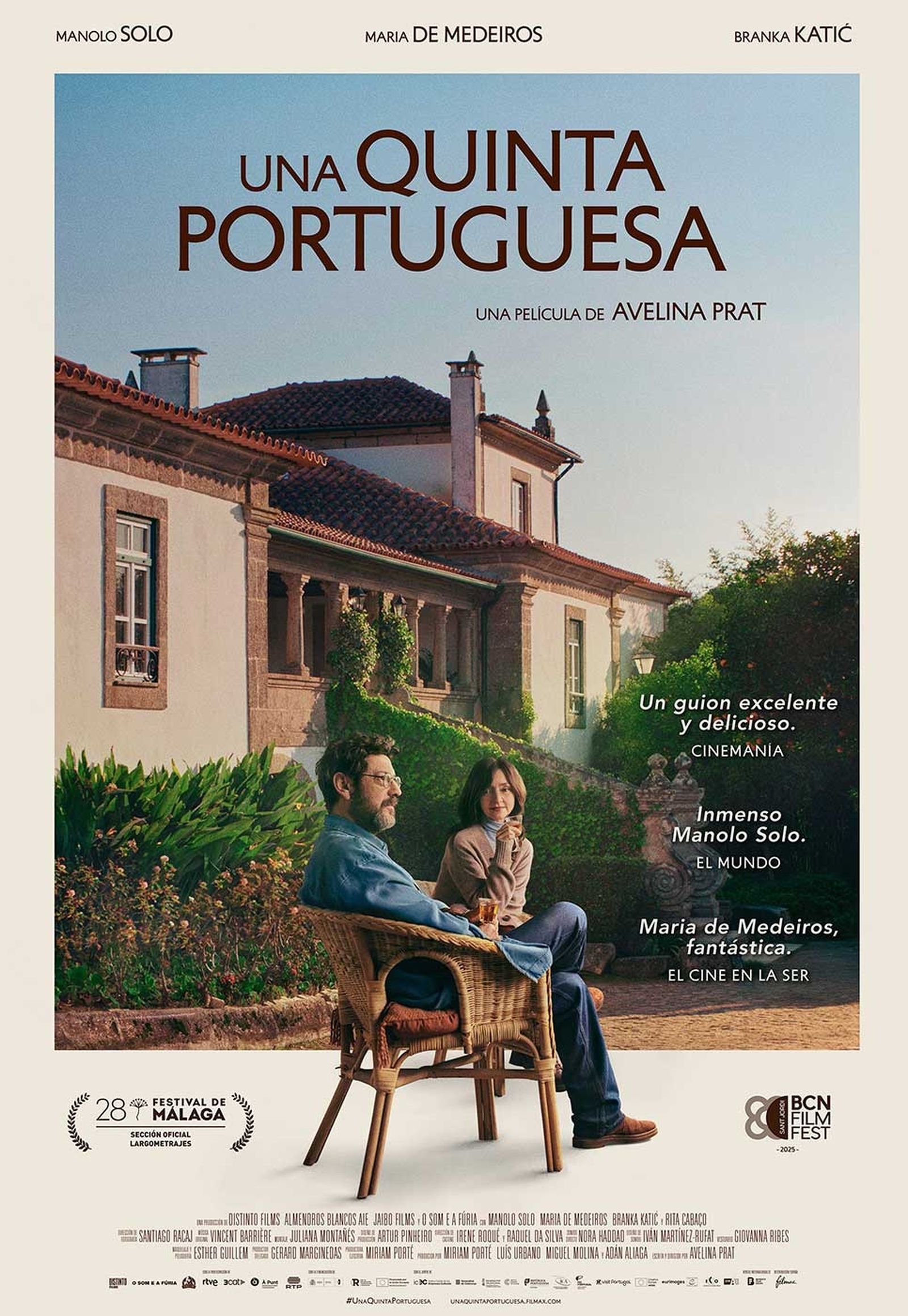 Cartel de Una quinta portuguesa.