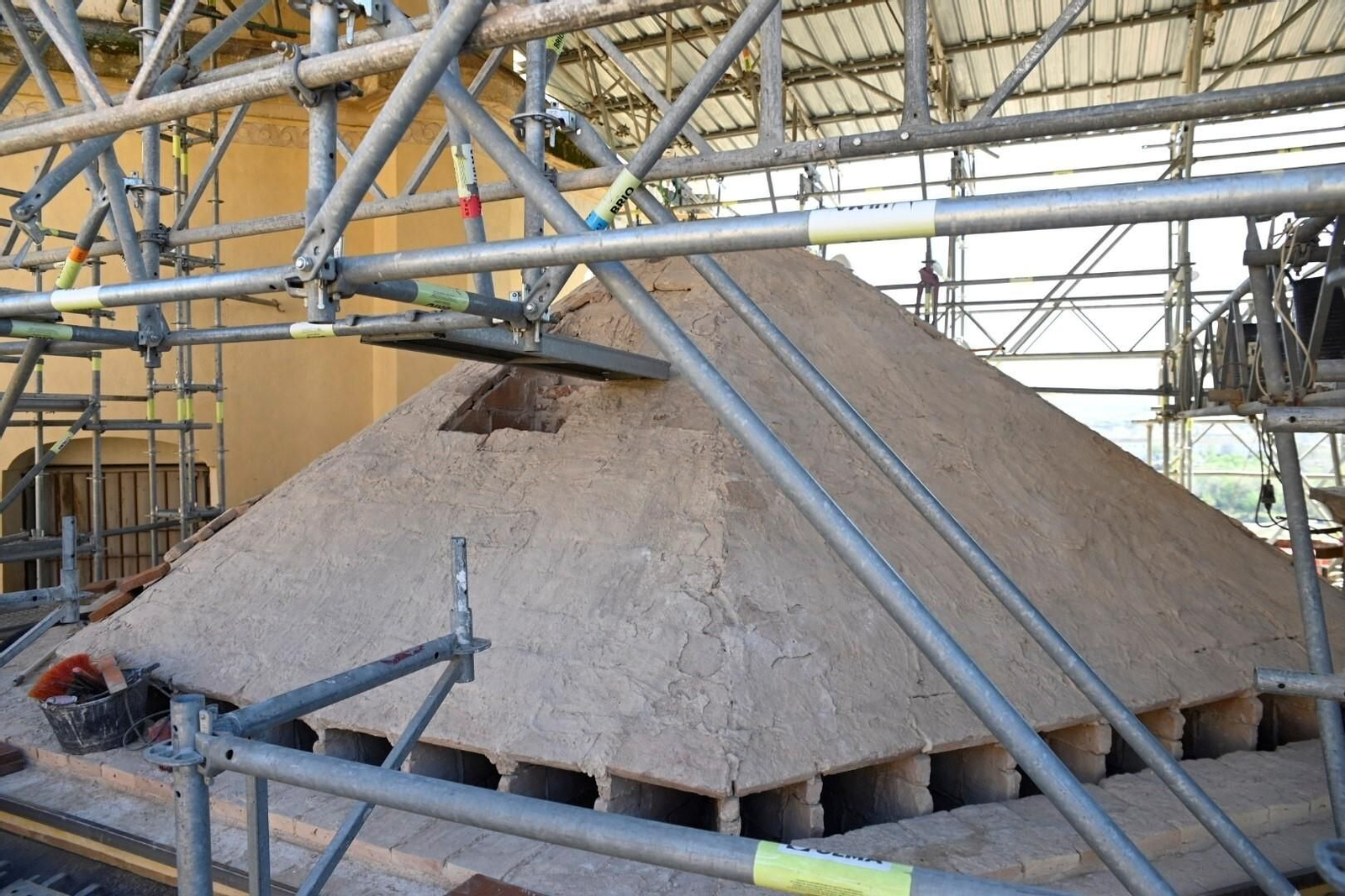 Las obras en la Maqsura de la Mezquita-Catedral, en imágenes
