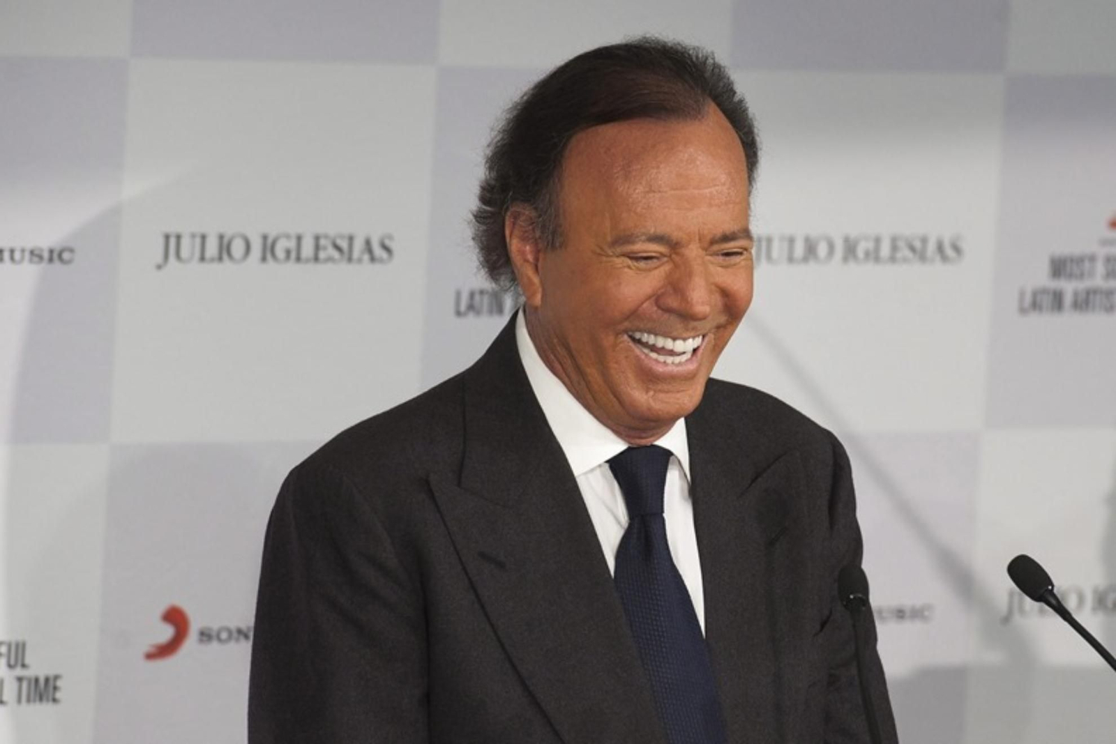 Julio Iglesias en uno de sus últimos eventos públicos hace unos años.