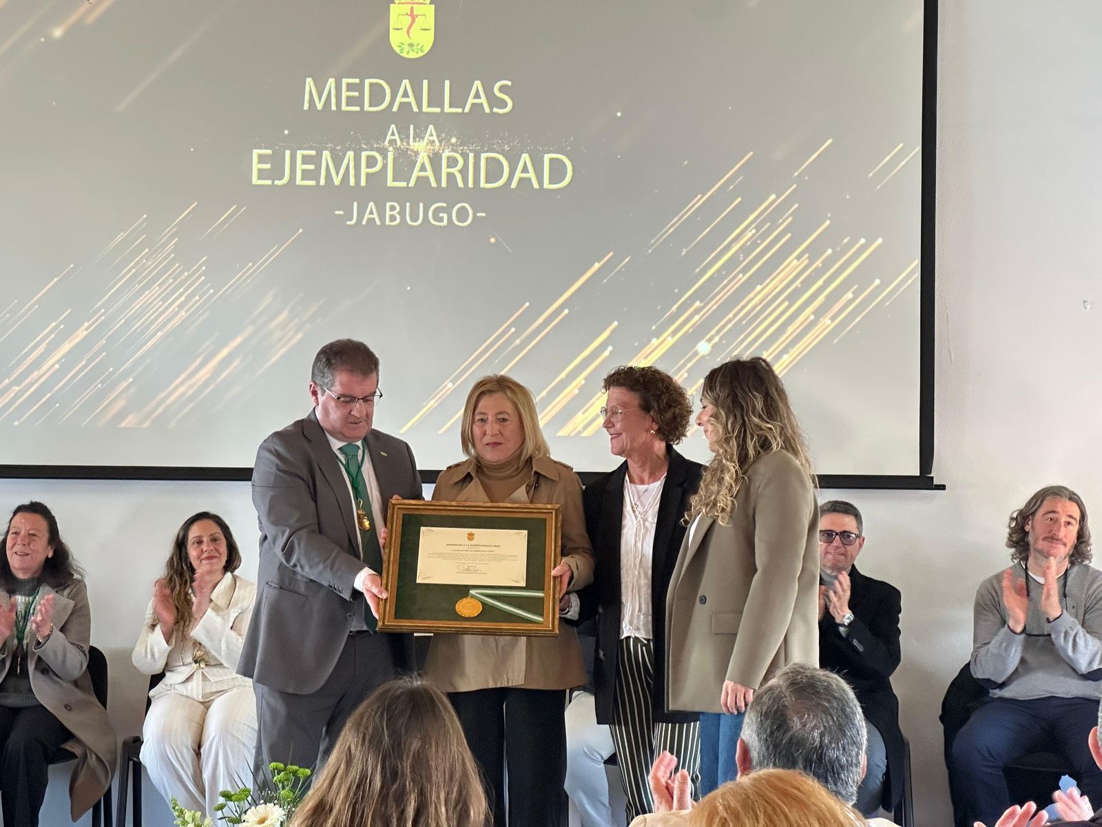 Entrega de Medallas a la Ejemplaridad de Jabugo en este 28F.