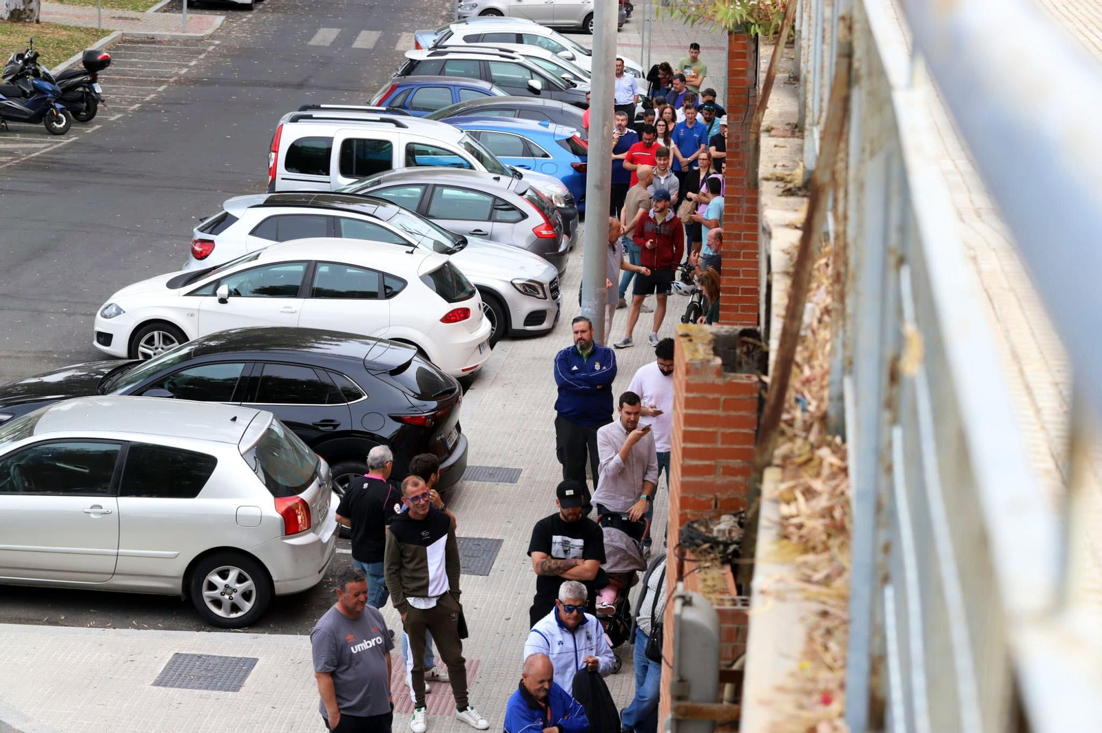 Las mejores imágenes de la venta de entradas para el partido Gimnástica Segoviana-Recreativo