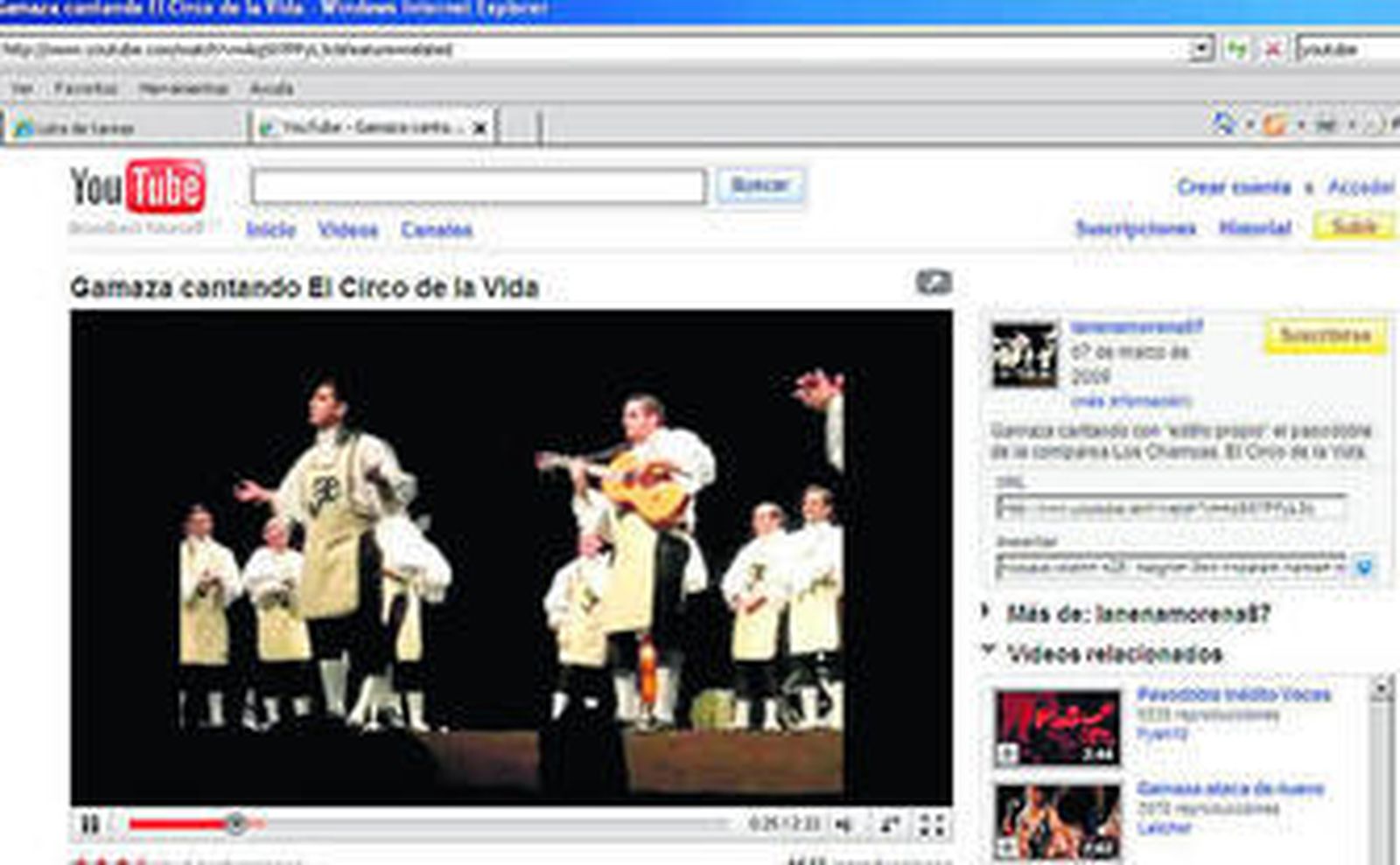 Gamaza y el pasodoble del bombero por bulerías