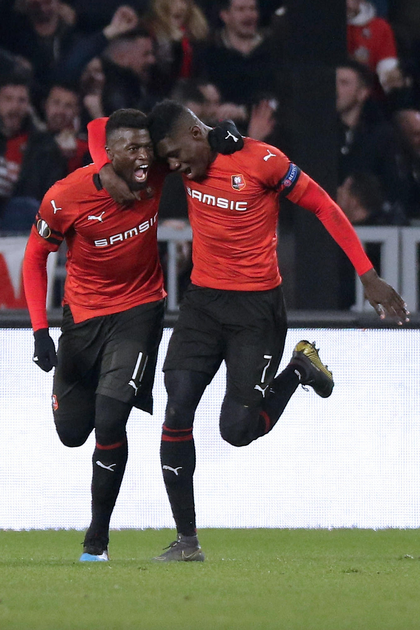 El Rennes-Betis, en imágenes