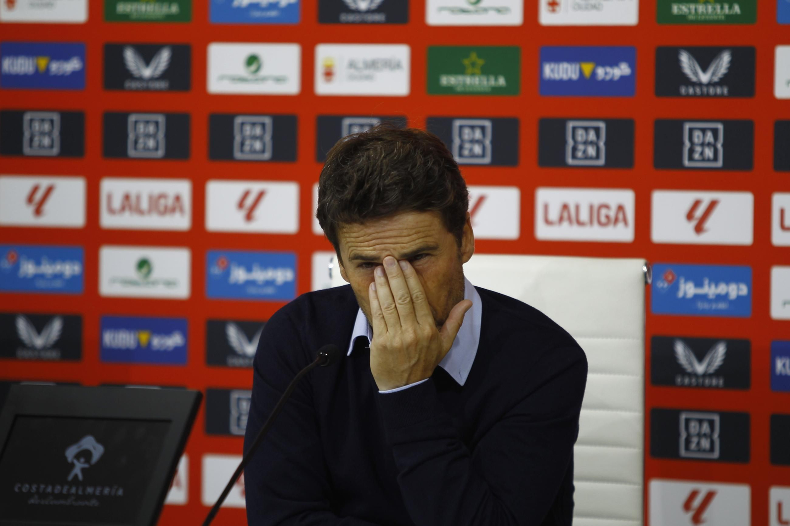 El partido U.D. Almería-Deportivo de La Coruña, en imágenes