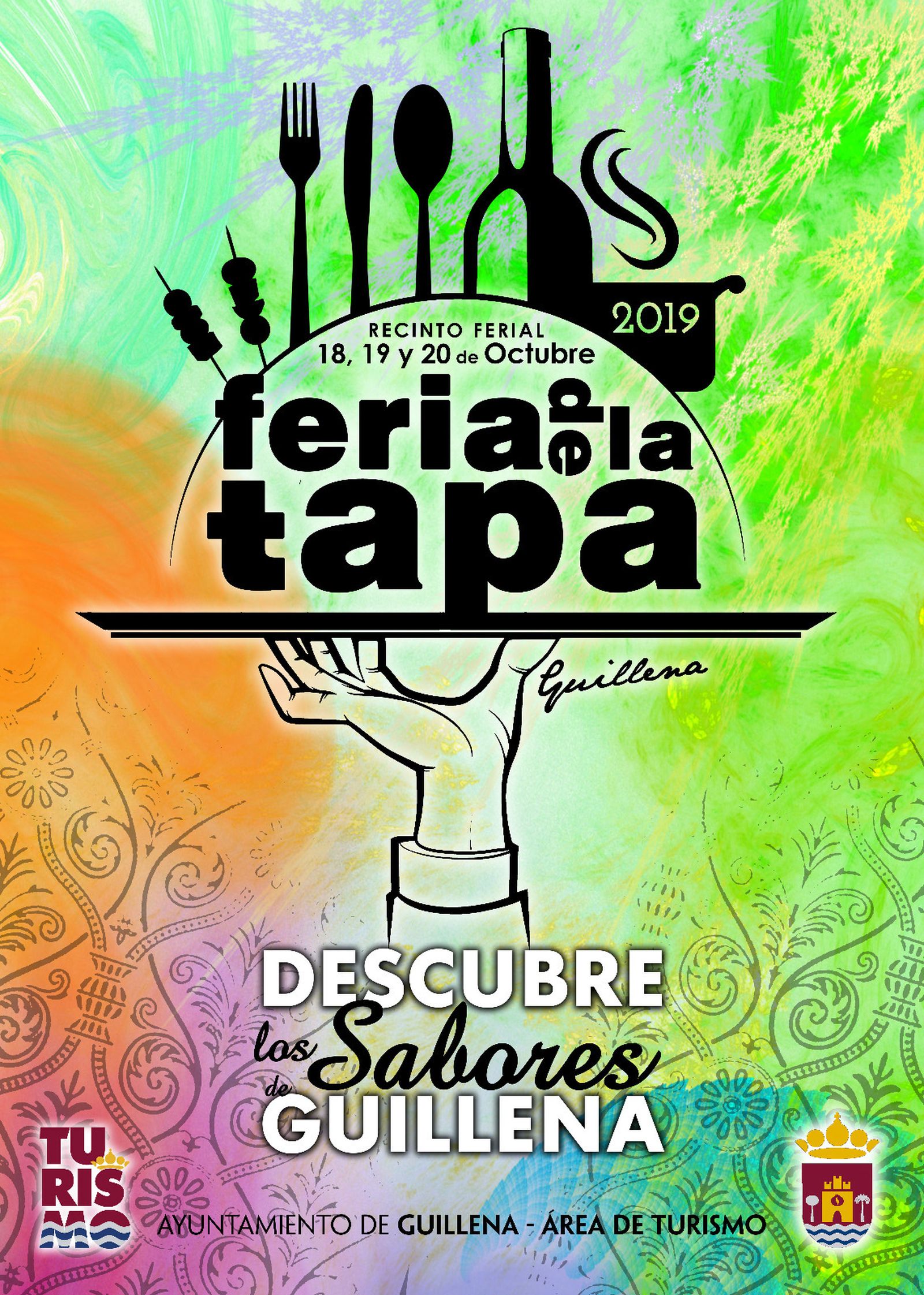 Cartel de la Feria de la Tapa de Guillena 2019.