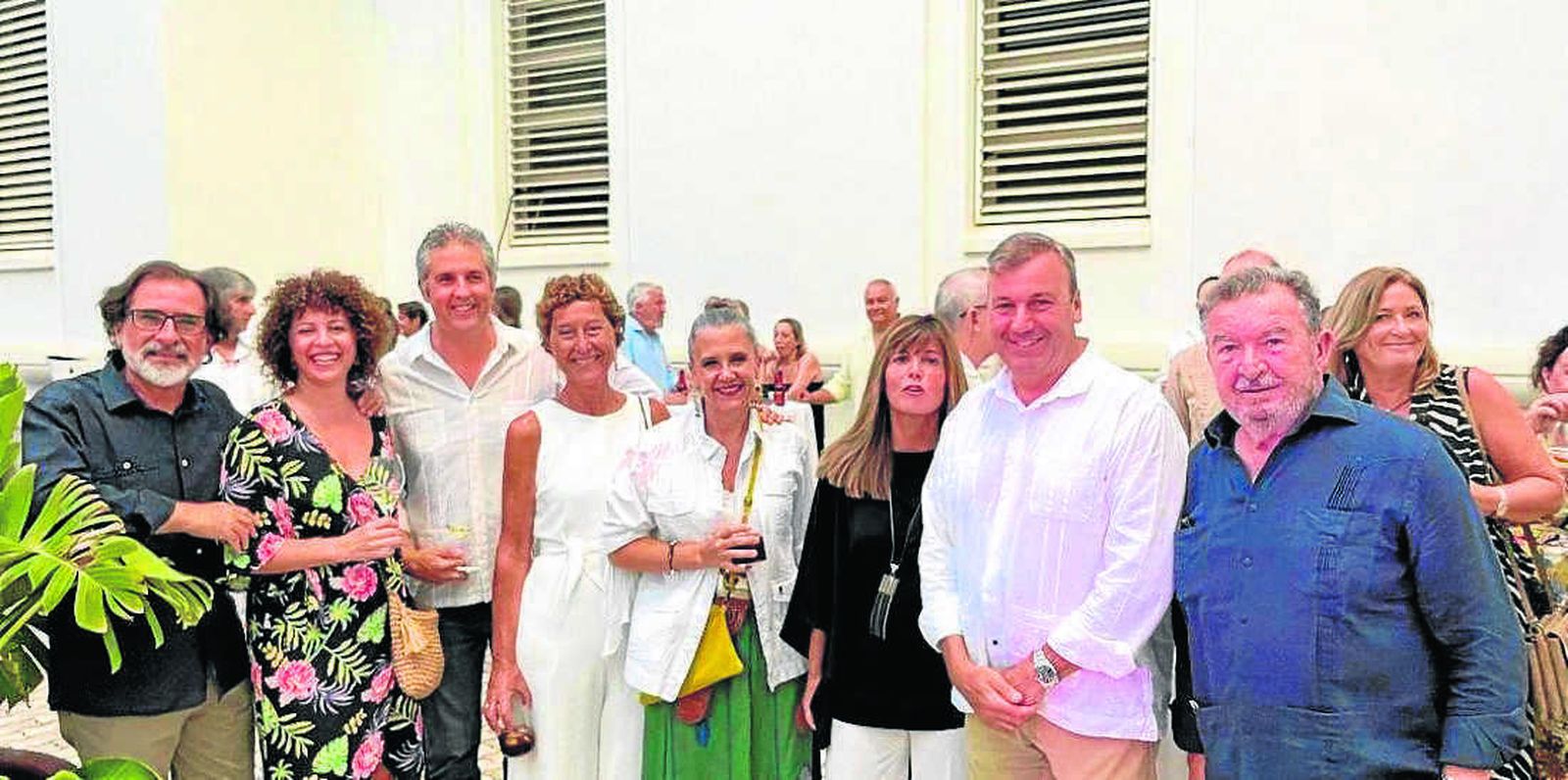 Paco Delgado, Irene Caucelo, Nacho Gómez, Mónica de Ramón, Taite Cortés, Mariam Govantes, Faly Fernández y Miguel Ángel Martínez Villar.