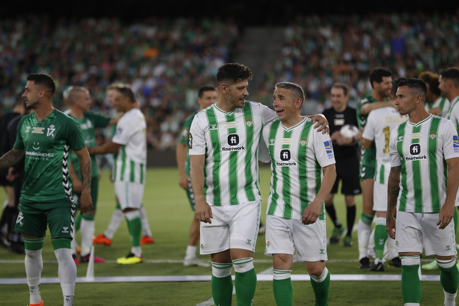 Las imágenes del partido de despedida de Joaquín