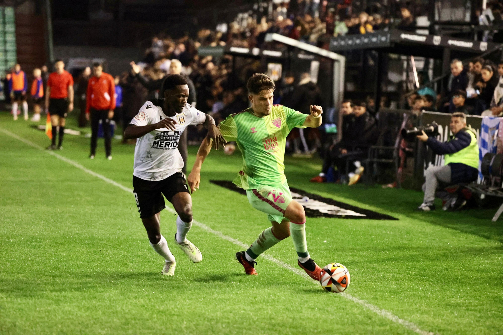 El AD Mérida - Málaga CF, en fotos