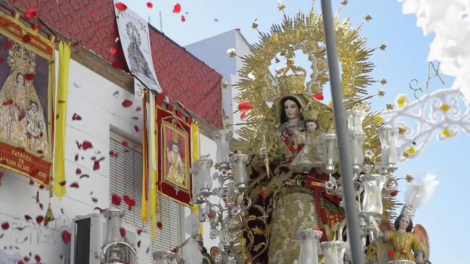 Una procesión retransmitida por Canal Sur