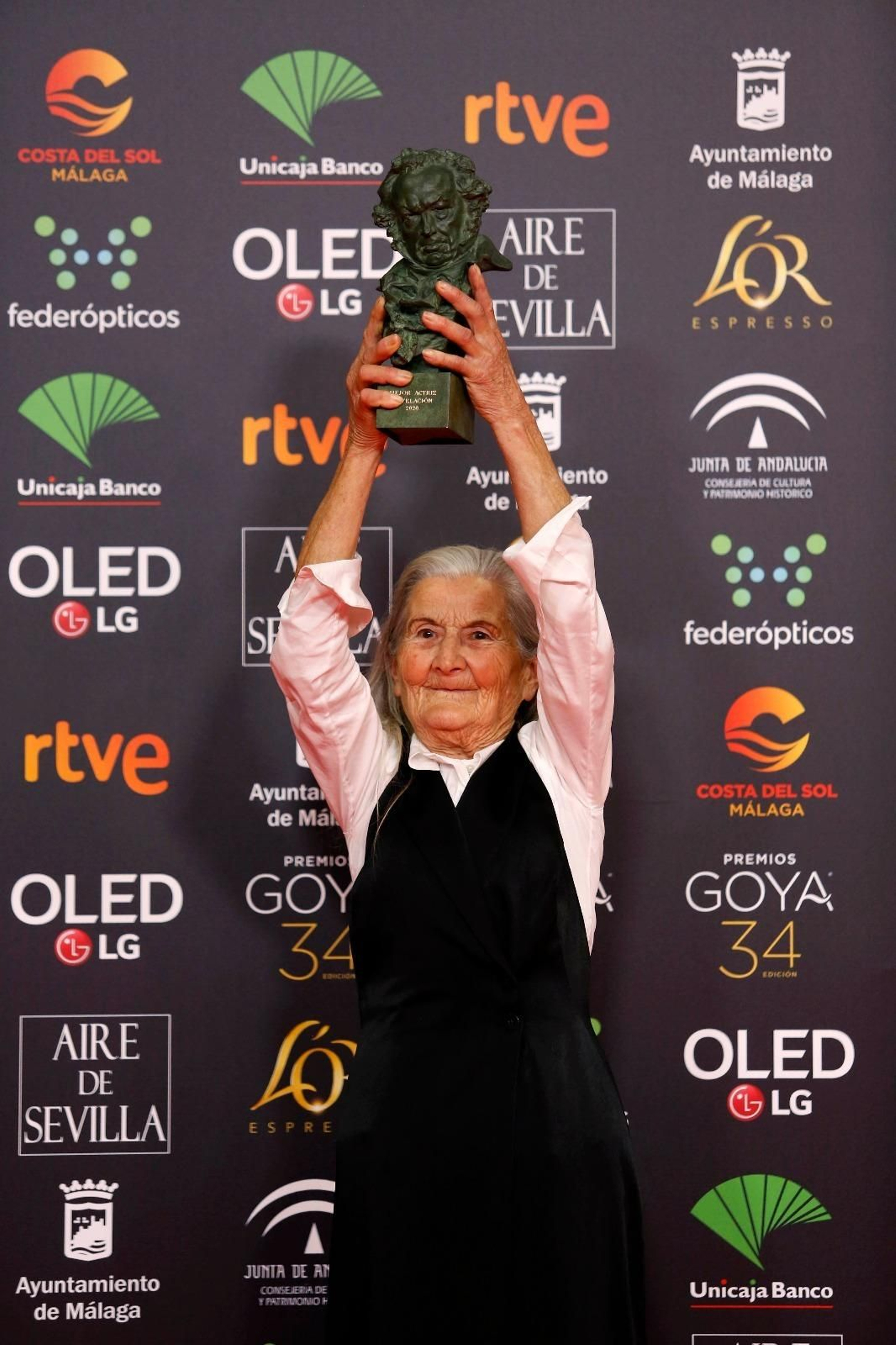 Los premiados en la gala de los Goya 2020 en Málaga. Los premiados en la gala de los Goya 2020 en Málaga.