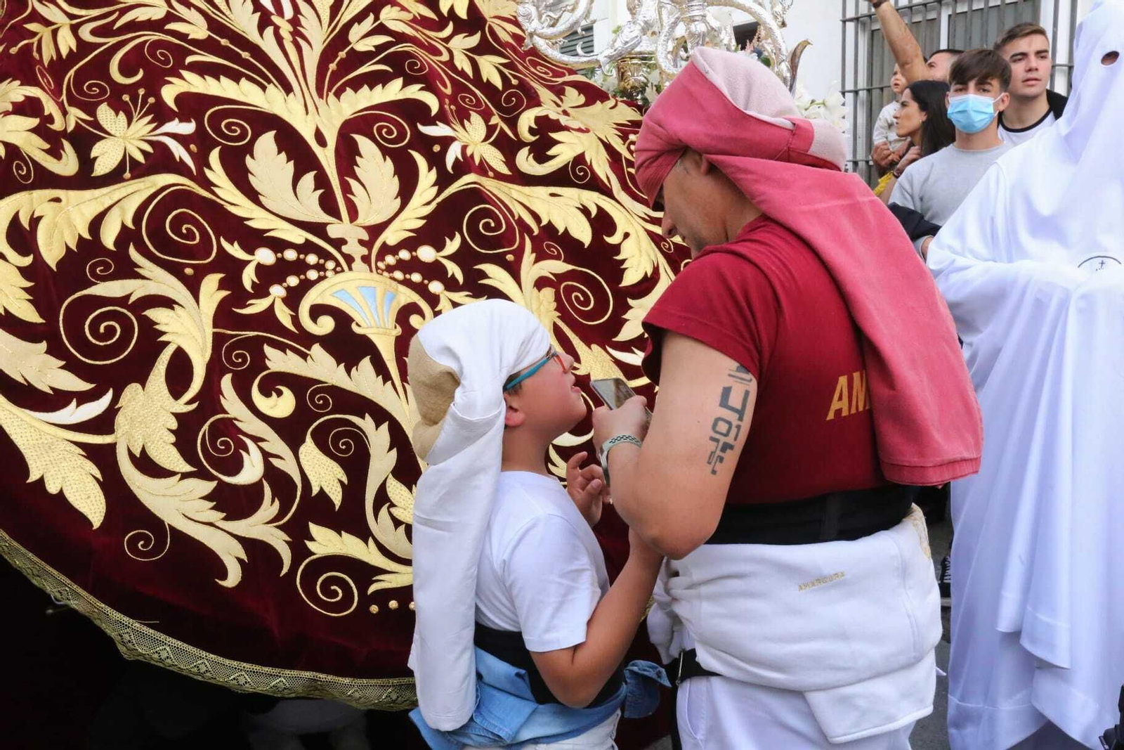 Domingo de Ramos en El Puerto: Las imágenes de La Flagelación