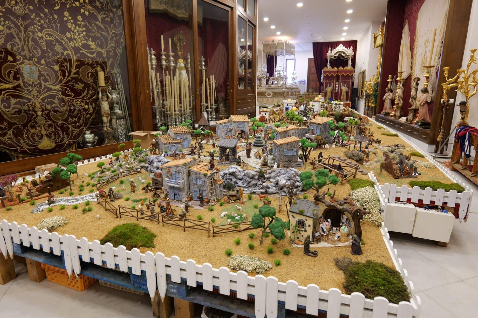 Así es el Belén de figuritas más grande de la provincia de Huelva Así es el Belén de figuritas más grande de la provincia de Huelva