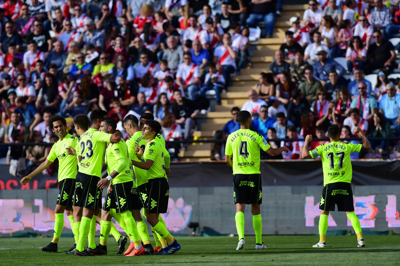 Las imágenes de la victoria del Córdoba ante el Rayo (1-2)